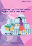 Summary of Population Consumption Pattern in Nusa Tenggara Timur Province September 2020