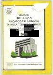 Statistik Hotel dan Akomodasi Lainnya di Nusa Tenggara Timur 2000