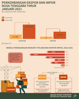 January 2022 NTT Foreign Trade Balance Surplus Of US $ 5,661,350