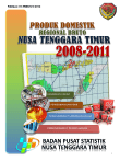 Booklet Produk Domestik Regional Bruto Nusa Tenggara Timur 2008-2011