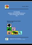 Statistik Sosial Dan Kependudukan Nusa Tenggara Timur 2011