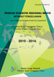 Gross Regional Domestic Product by Expenditure Province of Nusa Tenggara Timur 2010 - 2014