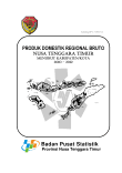 PRODUK DOMESTIK REGIONAL BRUTO NUSA TENGGARA TIMUR MENURUT KABUPATEN KOTA 2010 - 2012