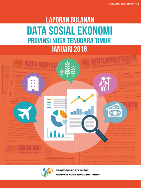 Laporan Bulanan Data Sosial Ekonomi Provinsi NTT Bulan Januari 2016