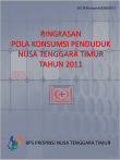 RINGKASAN POLA KONSUMSI PENDUDUK NUSA TENGGARA TIMUR TAHUN 2011