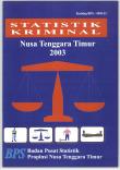 Statistics Of Crime Of East Nusa Tenggara, 2003