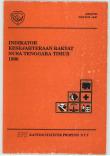 Indikator Kesejahteraan Rakyat Nusa Tenggara Timur 1996