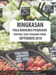 Ringkasan Pola Konsumsi Penduduk Provinsi Nusa Tenggara Timur September 2018