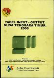 Tabel Input Output Nusa Tenggara Timur 2006