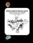 Gross Domestic Regional Product By Regencies of East Nusa Tenggara Timur, 2007-2009