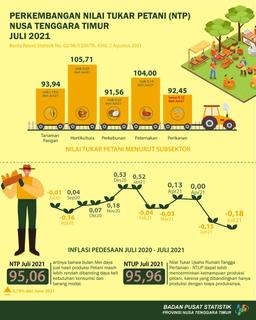 NTP Juli 2021 Naik 0,74 Persen Jika Dibandingkan Dengan NTP Juni