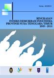 Summary of Indonesian Democracy Index of Nusa Tenggara Timur Province 2009-2016