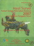 Hasil Survei Rumah Tangga Peternakan Nasional 2007 (SPN07) Provinsi Nusa Tenggara Timur