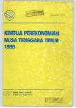 Kinerja Perekonomian Nusa Tenggara Timur 1999