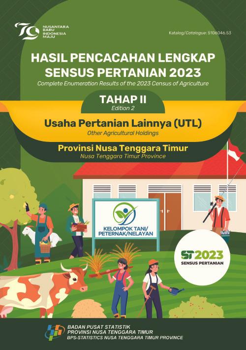 Hasil Pencacahan Lengkap Sensus Pertanian 2023 - Tahap II: Usaha Pertanian Lainnya (UTL) Provinsi Nusa Tenggara Timur