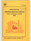 Statistik Industri Besar Dan Sedang Nusa Tenggara Timur 1995