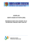 Kompilasi Berita Resmi Statistik (BRS) PERKEMBANGAN INDEKS HARGA KONSUMEN - INFLASI PROVINSI NUSA TENGGARA TIMUR TAHUN 2012