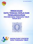 Ringkasan Data Tenaga Kerja Dan Pengangguran Provinsi Nusa Tenggara Timur Tahun 2014