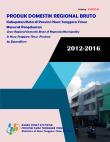 Produk Domestik Regional Bruto Kabupaten/Kota di Provinsi Nusa Tenggara Timur Menurut Pengeluaran 2012-2016