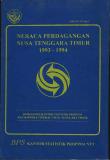 Neraca Perdagangan Nusa Tenggara Timur 1993-1994