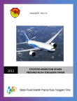 STATISTIK ANGKUTAN UDARA PROPINSI NUSA TENGGARA TIMUR 2012