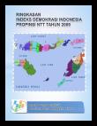 Ringkasan Indeks Demokrasi Indonesia Nusa Tenggara Timur 2009